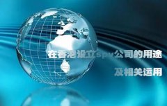 在香港設立spv公司的用途及相關(guān)運用